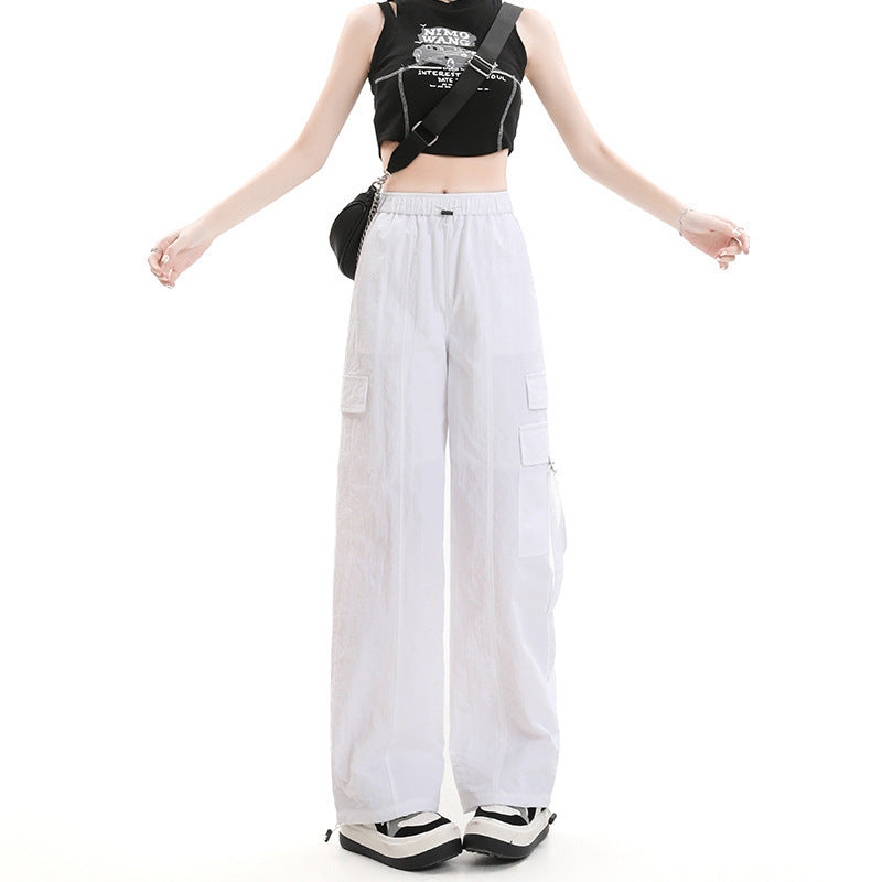 American Parachute Overalls Thin Quick-drying High Waist Slimming ARZ