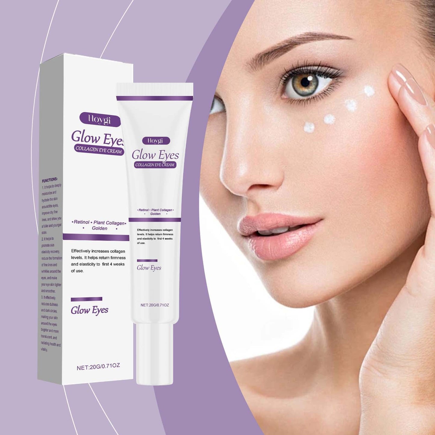 Firming Moisturizing Hydrating Eye Skin Gentle Care Nourishing Bright Eye Cream ARZ