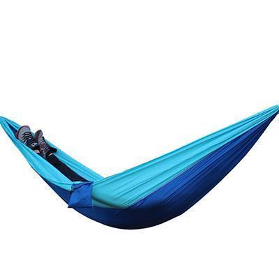 Backpacking Hammock - Portable Nylon Parachute Outdoor Double Hammock ARZ