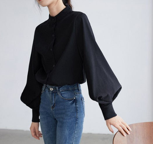 Lantern sleeves work with casual shirts ARZ