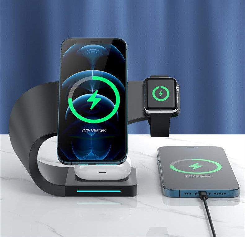 Multi-function Charging Stand Magnetic Wireless Charging 15W Fast Charging ARZ