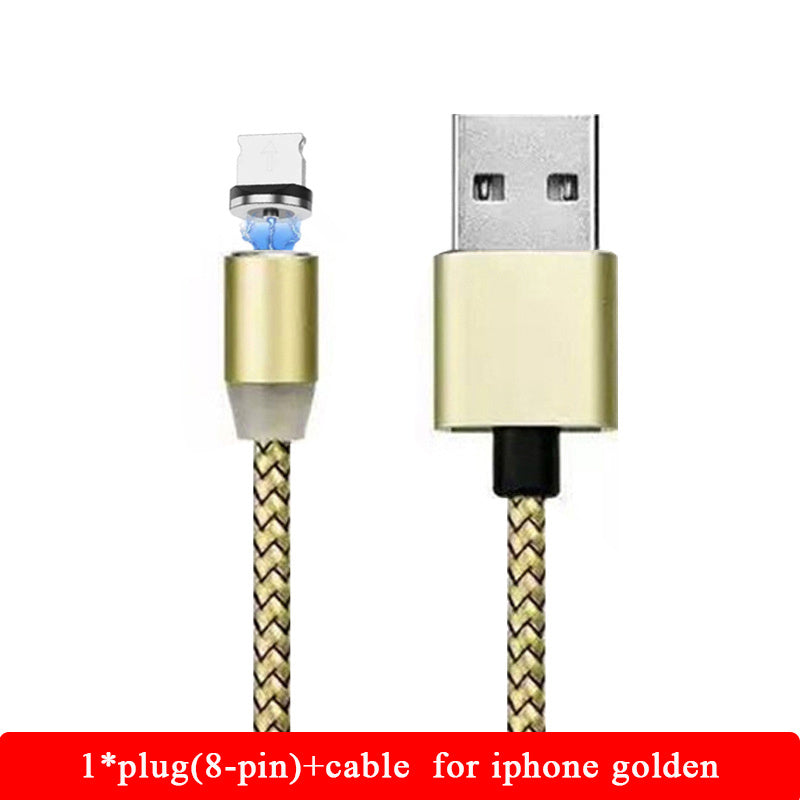 Compatible with Apple , YBD 1m magnetic LED charging cable ARZ