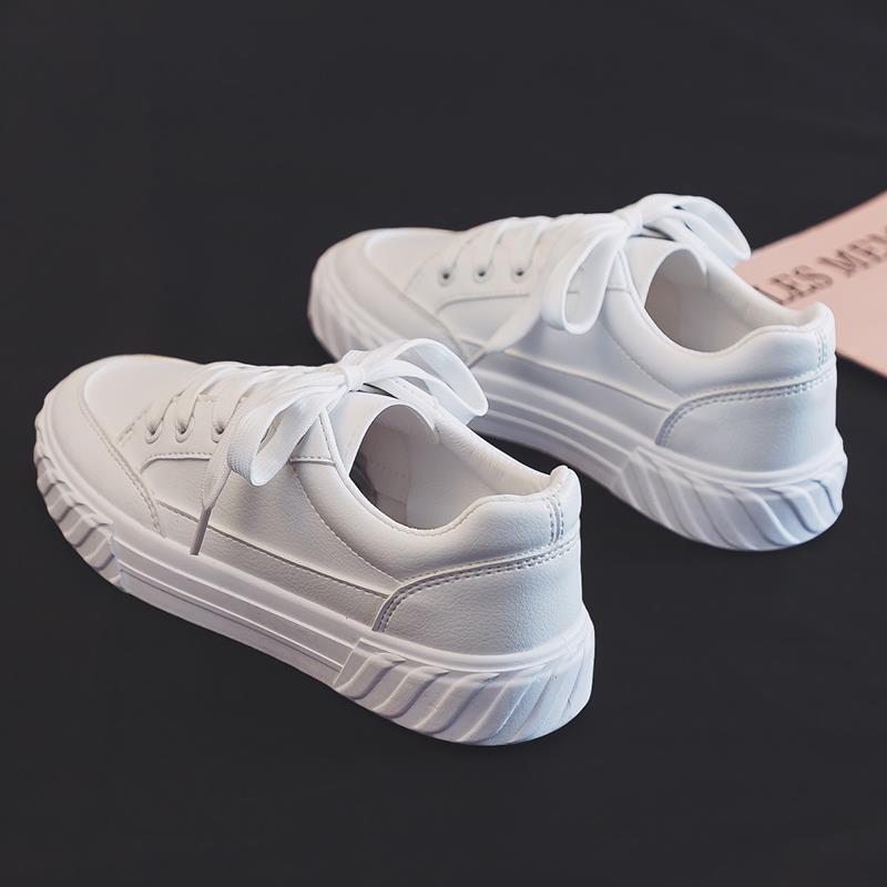 White shoes casual ins flat shoes ARZ