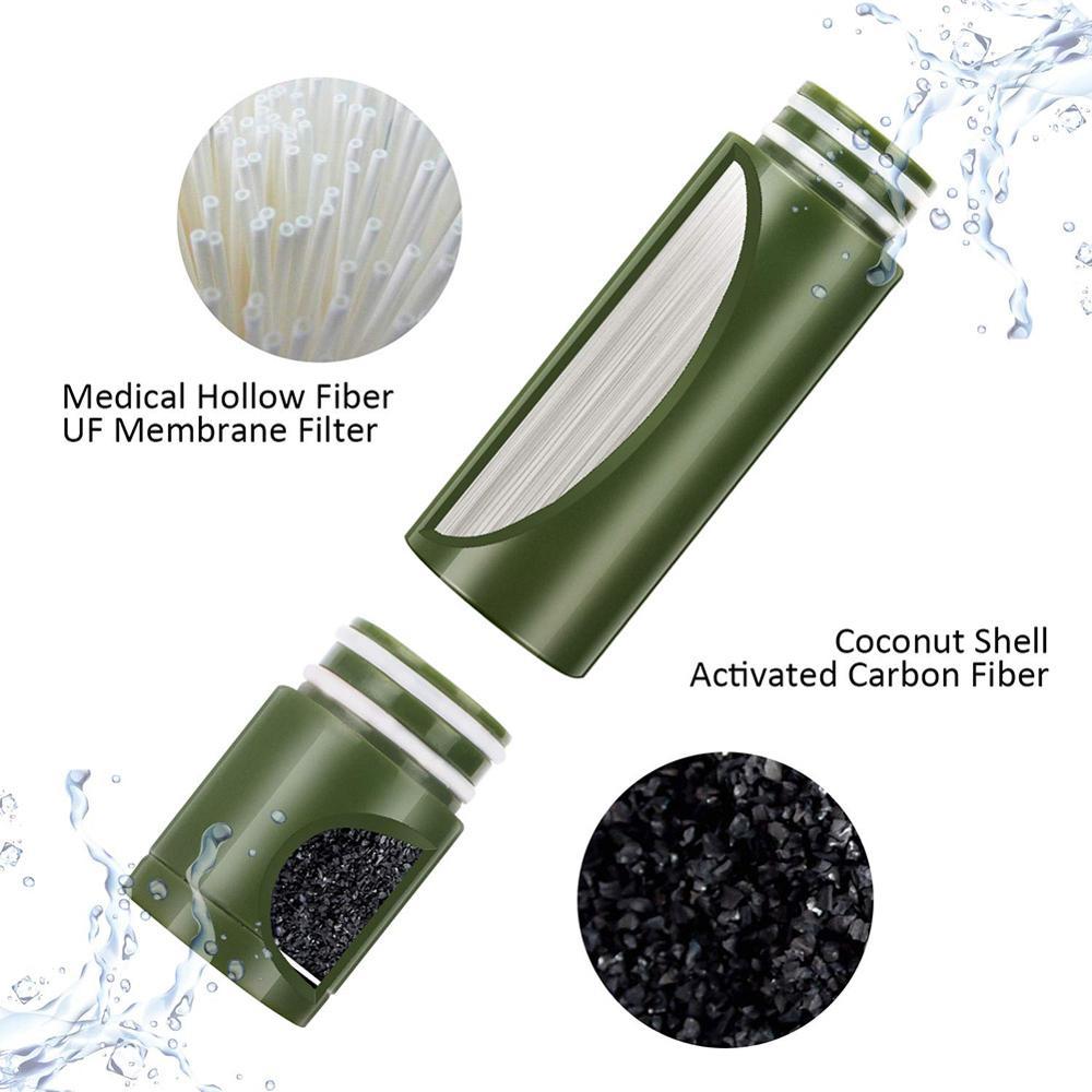 Multistage Outdoor Water Purifier for Emergency Camping Wilderness Survival ARZ