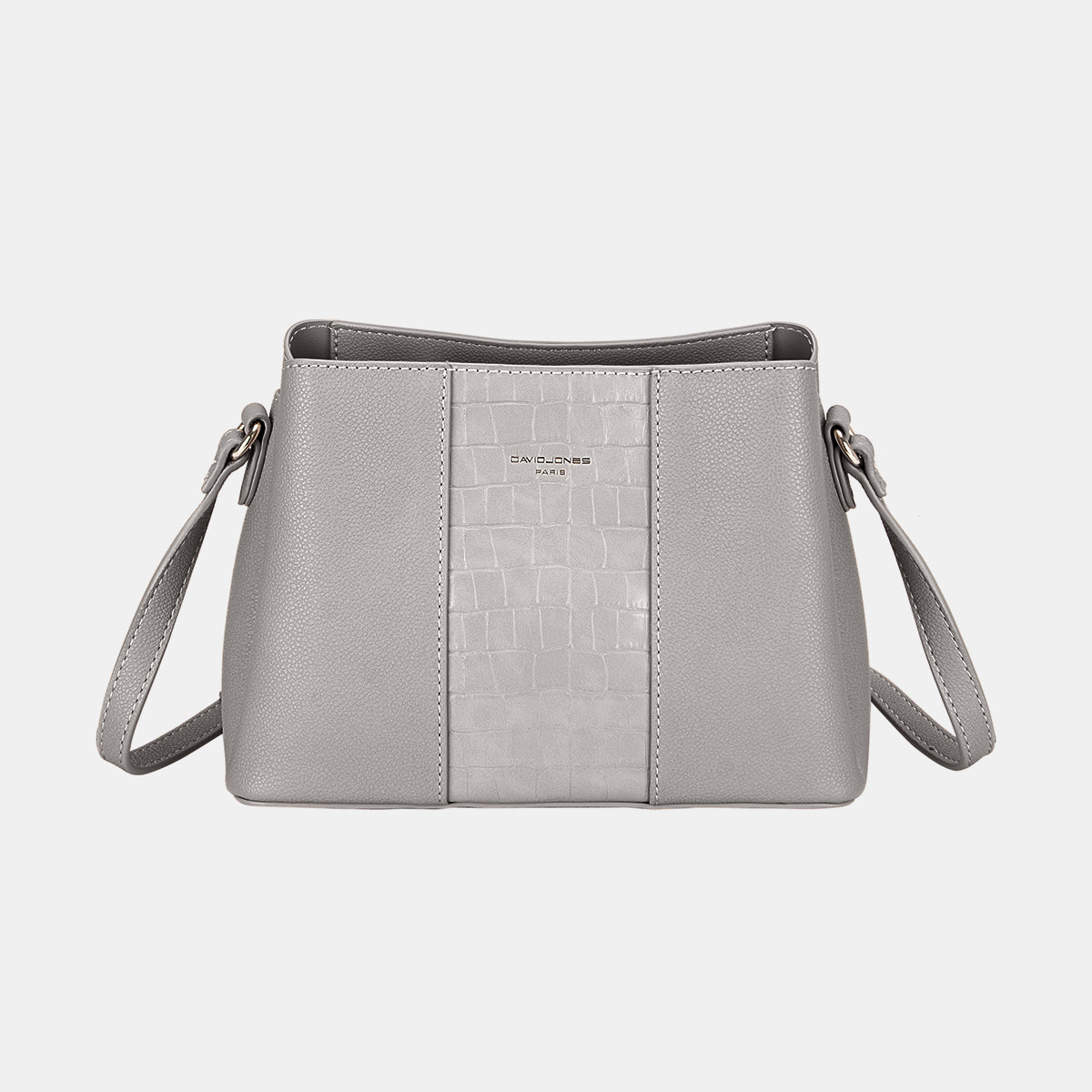 David Jones PU Leather Crossbody Bag Trendsi