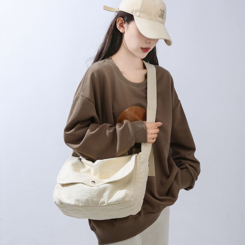 College Student Simple Canvas Bag ARZ