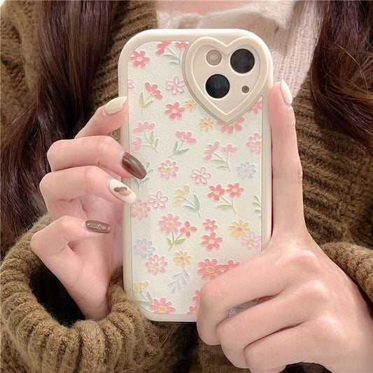 Cute Little Floral Silicone Phone Case ARZ