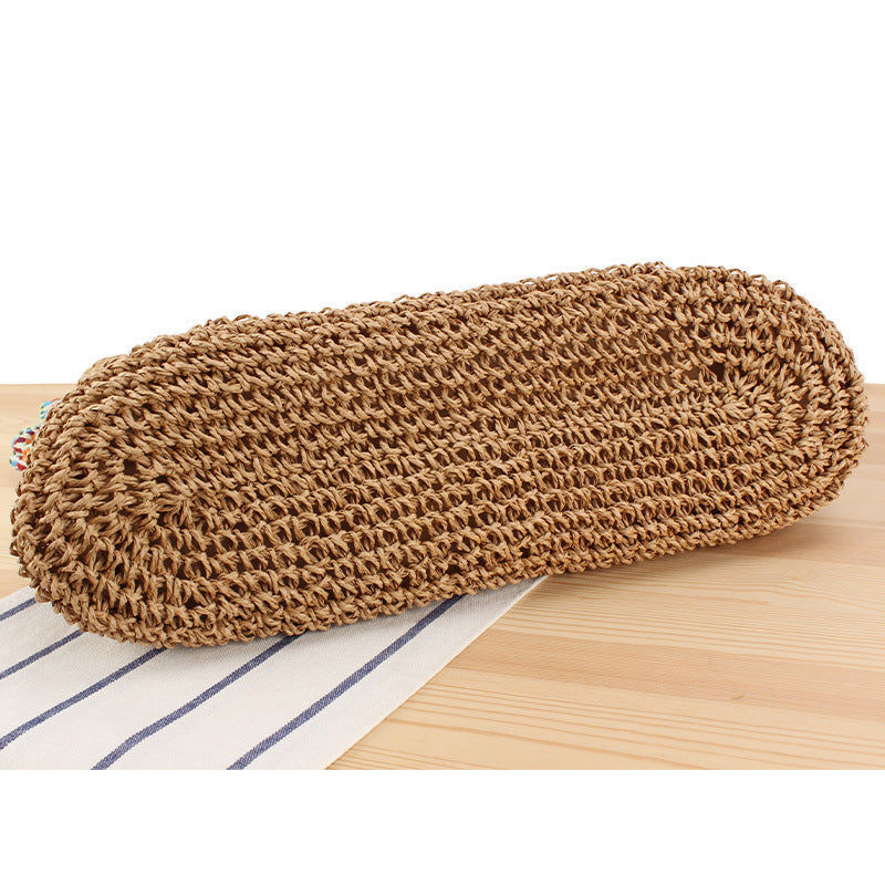 Retro Ethnic Style Versatile Casual Paper String Woven ARZ