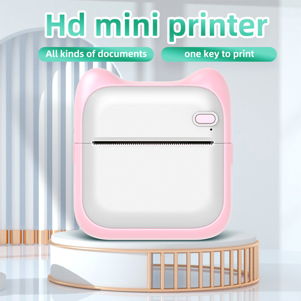 Mini Pocket Printer For Students Portable Home Small Label Photo Bluetooth Thermal Printer ARZ