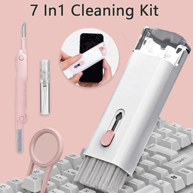 Multifunctional Bluetooth Headset Cleaning Pen Set Keyboard Cleaner Cleaning Tools Cleaner Keycap Puller Kit ARZ