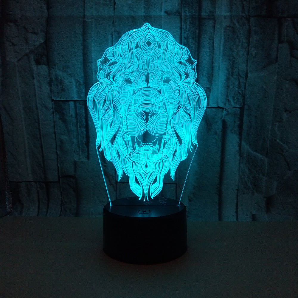 Colorful Touch 3D Vision LED Night Light ARZ