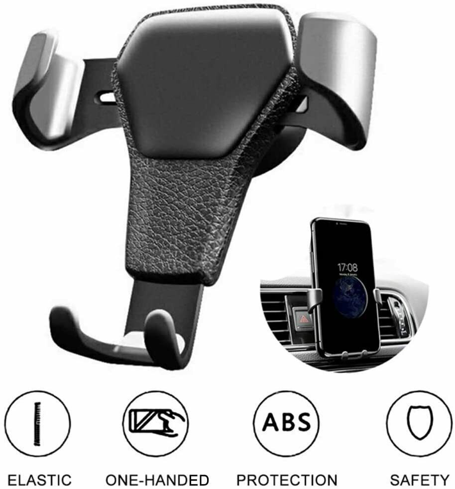 Universal Car Mount Holder Stand Air Vent Cradle For Mobile Cell Phone Gravity Car Mount Air Vent Phone Holder For I Phone X XR XS Max S Amsung S10 Note9 ARZ