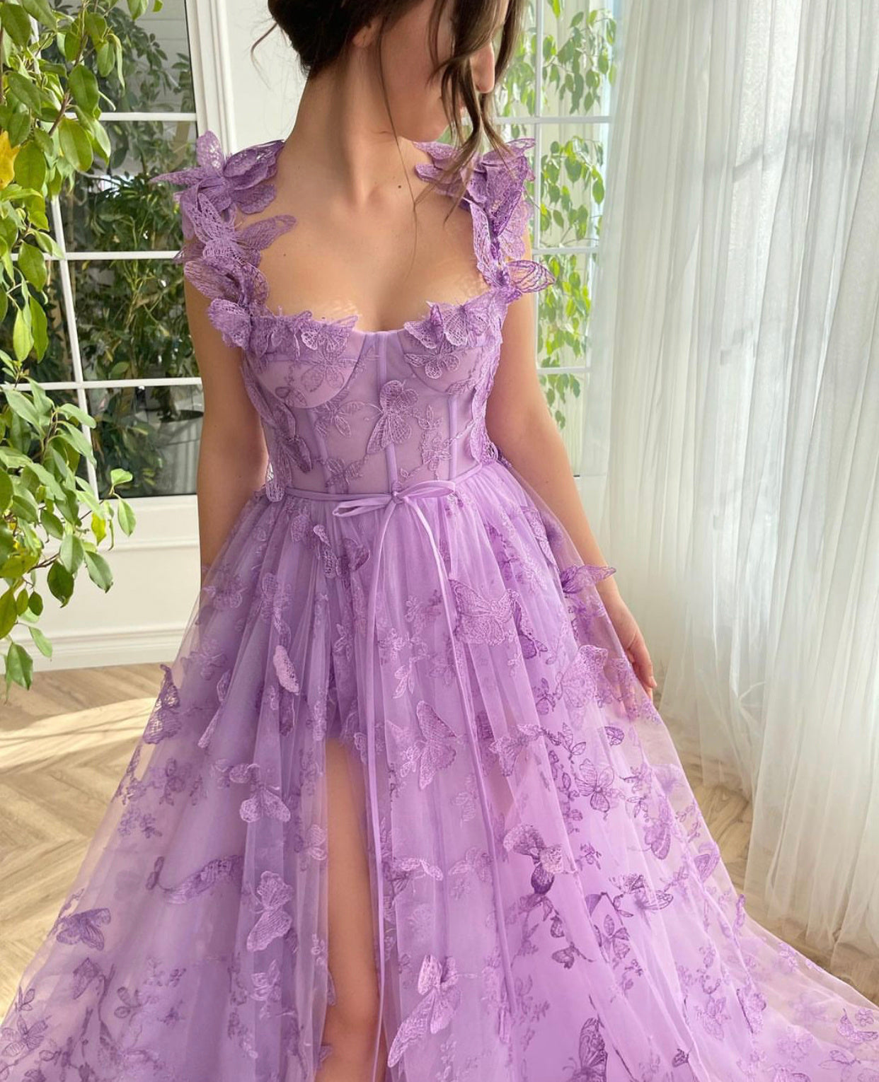 Flowers Bridesmaid Wedding Dress Princess Dress ARZ