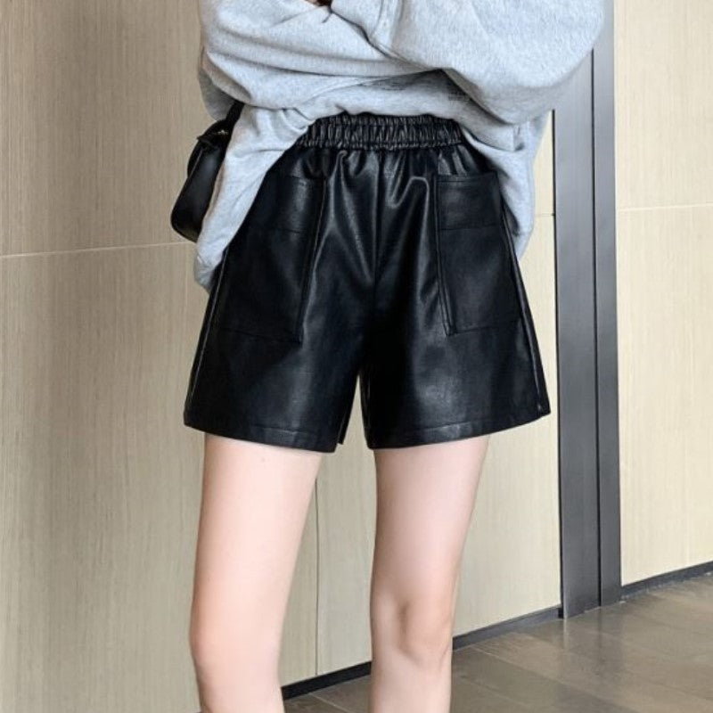 Autumn And Winter Outer Wear Boot Wide Leg High Waist Casual Pants ARZ