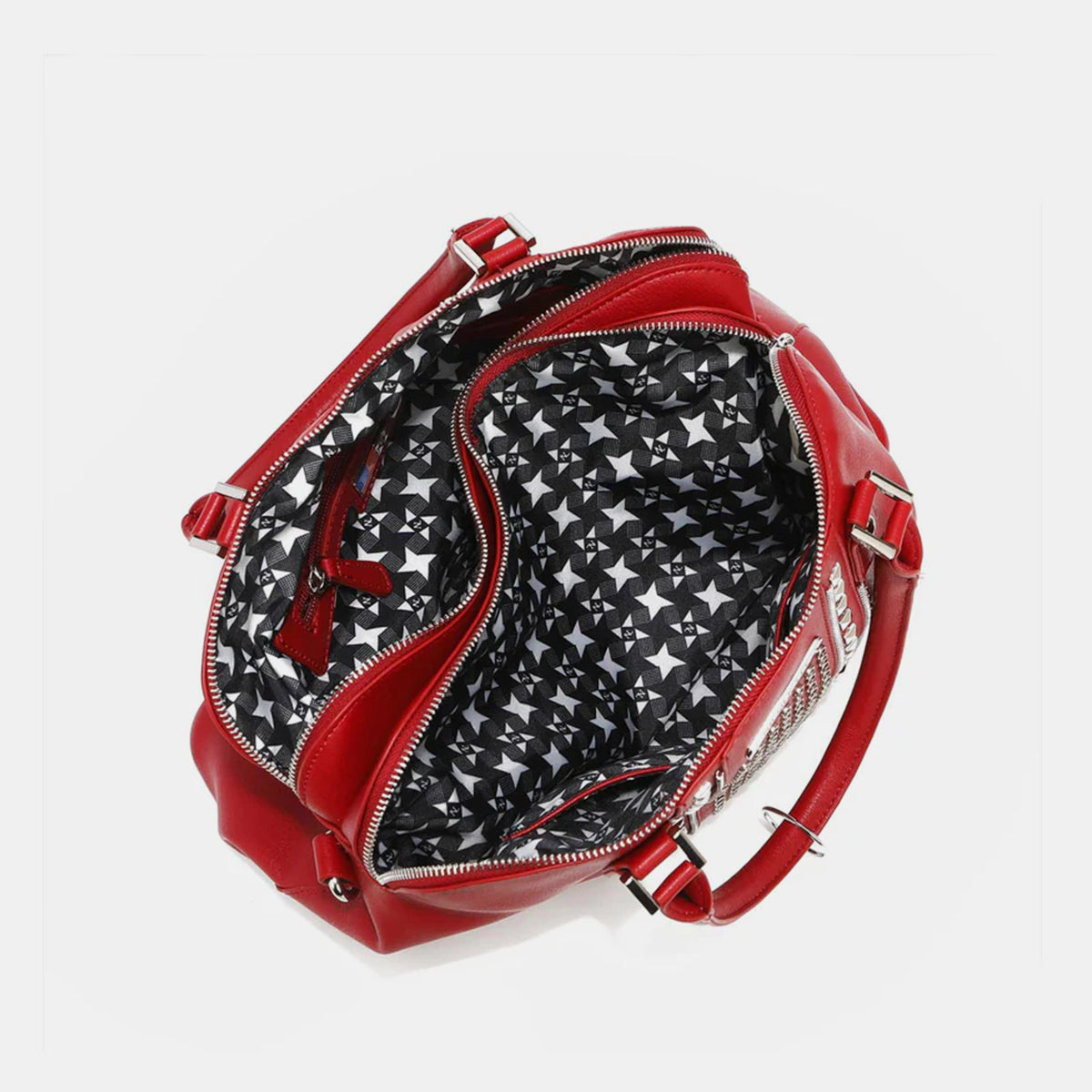 Nicole Lee USA Studded Decor Handbag Trendsi