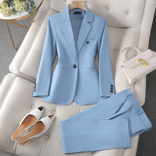 Women's Fashion Temperament Office Suits Business Wear Suit ARZ