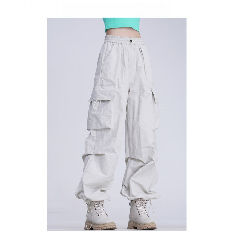 American Drawstring Loose Casual Pants ARZ