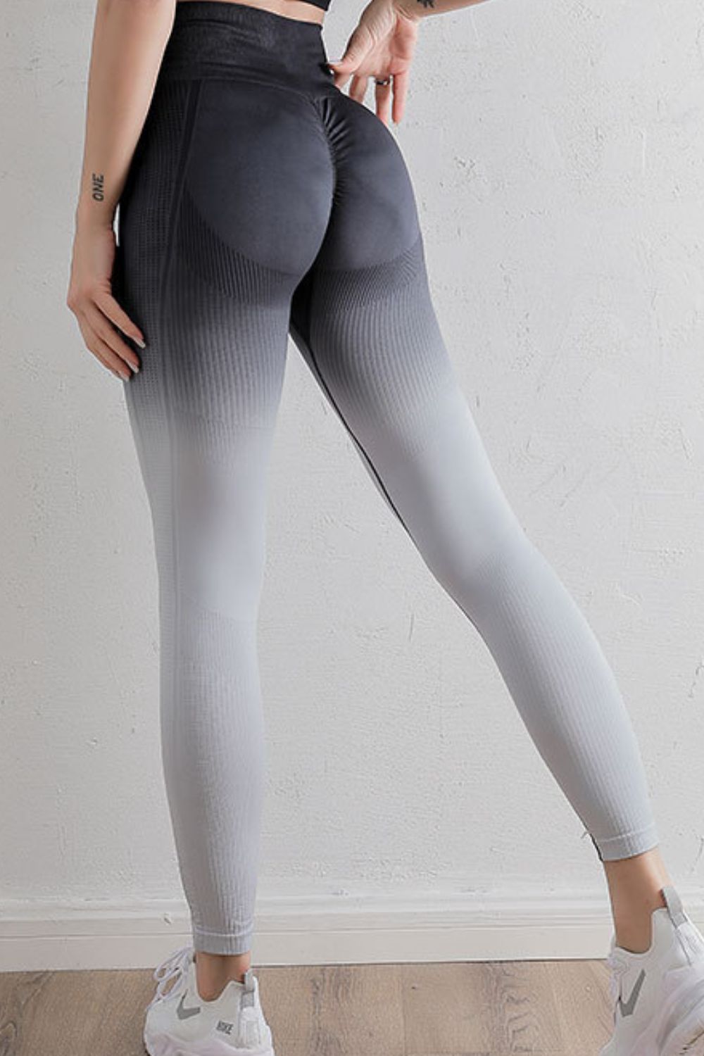 Sports Leggings - Gradient High Waist for Workout Trendsi