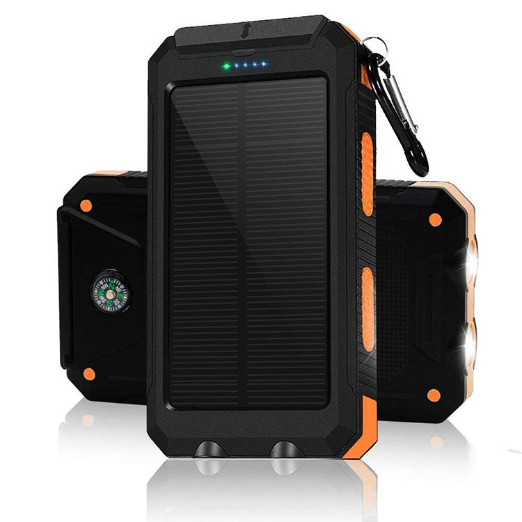 Solar Power Bank Outdoor Portable Compass Mobile ARZ