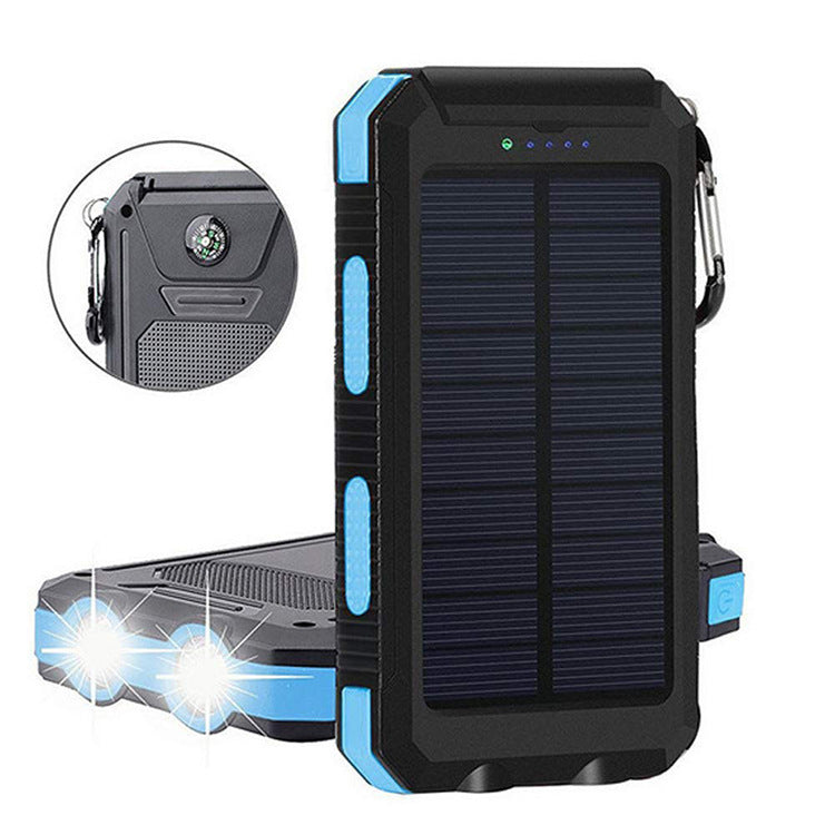 Solar Power Bank Outdoor Portable Compass Mobile ARZ