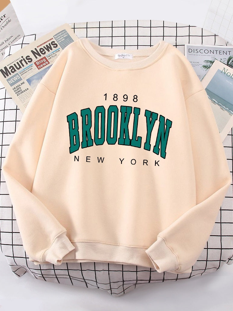 Autumn Kawaii Womens Sweatshirts 1898 Brooklyn ARZ