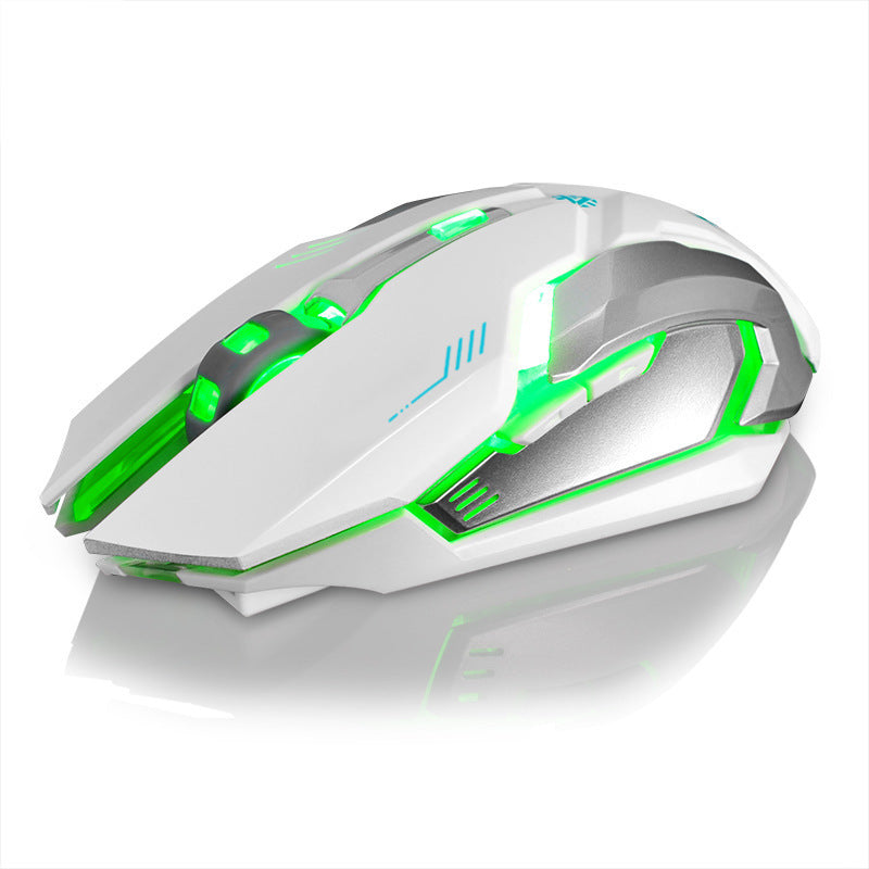 Mouse Wireless Rechargeable Notebook Desktop Home Office Universal Game Mute Luminous ARZ