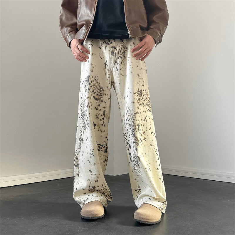 New Women's Leopard Jeans ARZ