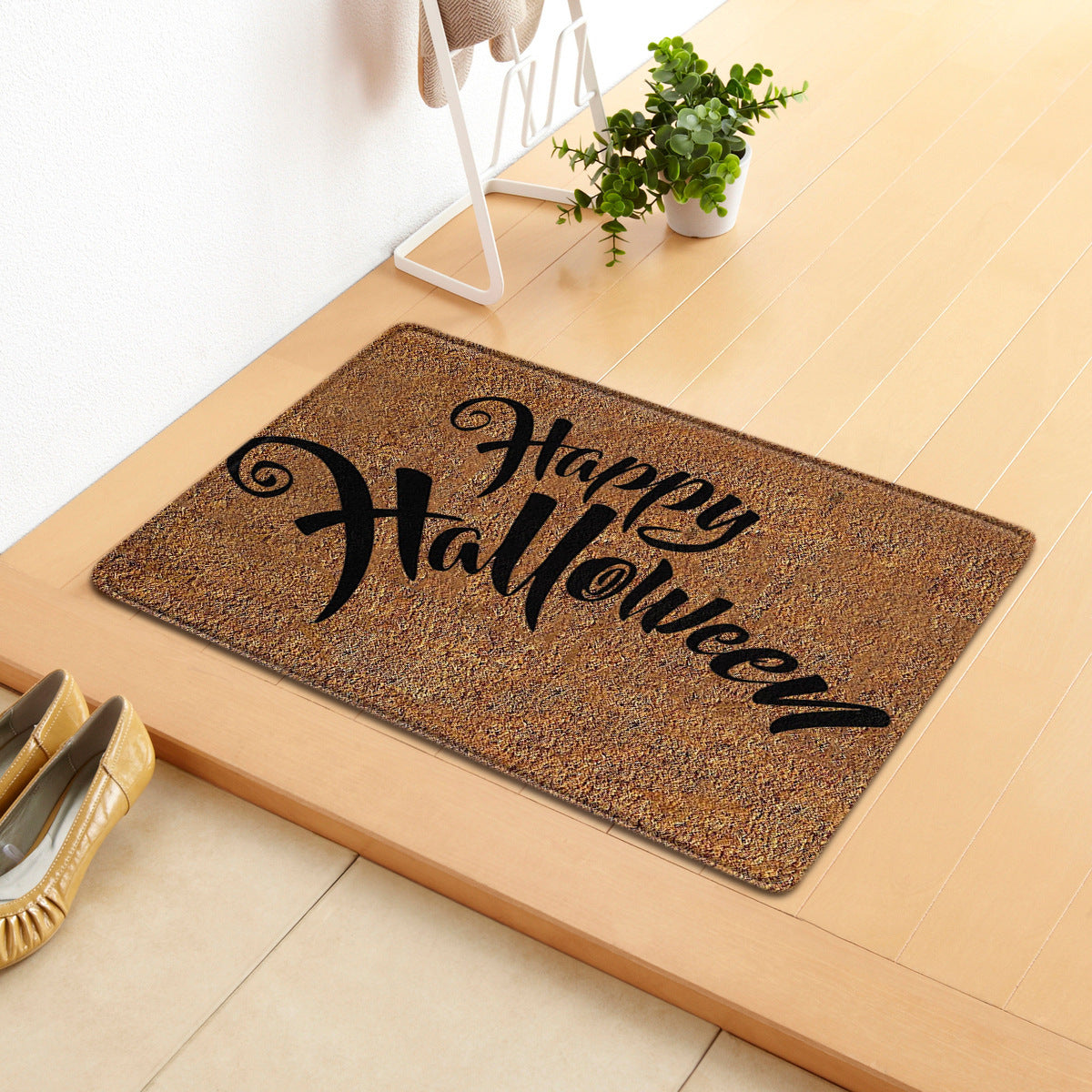 Halloween Letter Door Mat Kitchen Mat Bedroom Living Room Carpet Floor Mat ARZ