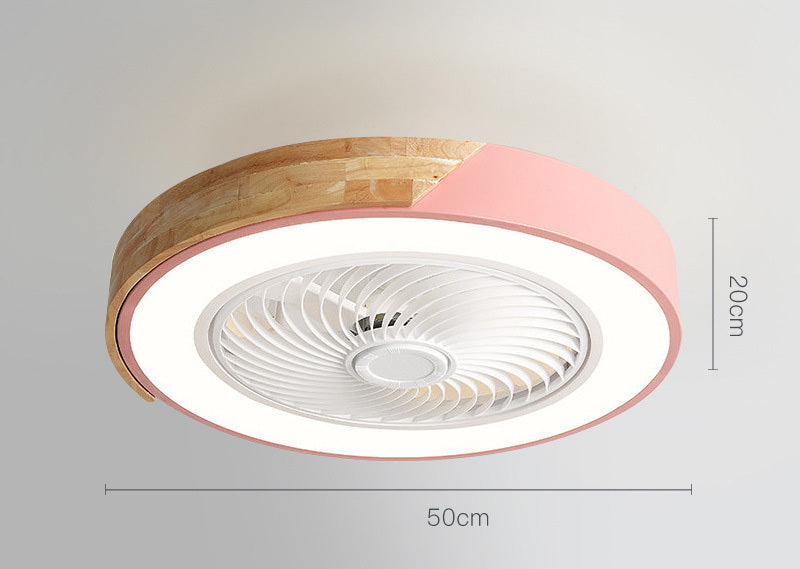 Rotating Air Guide Electric Hanging Fan Lamp ARZ