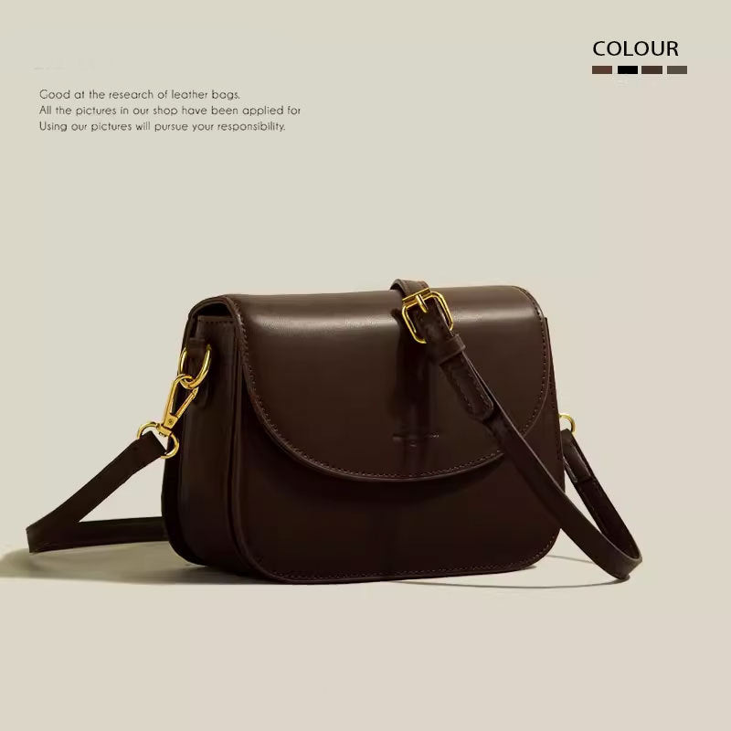 Women's Simple Retro Textured Small Bag ARZ