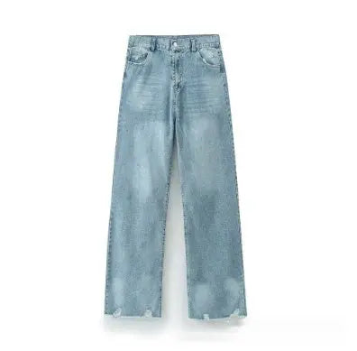 European And American Style French Style Design Fashion Casual Style All-match Casual Jeans ARZ