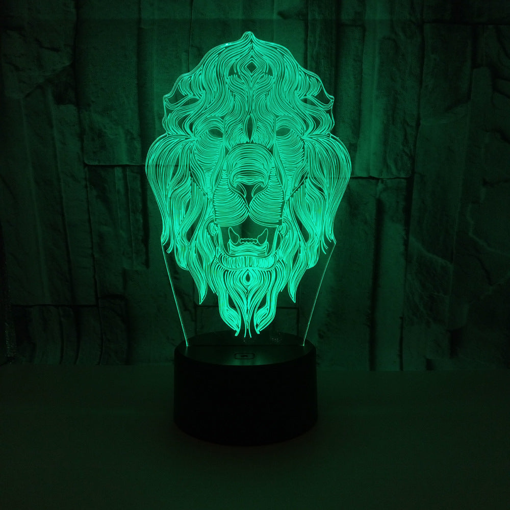 Colorful Touch 3D Vision LED Night Light ARZ