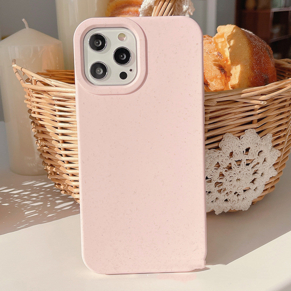 Fully Degradable Phone Case Suitable For Apple IPhone 14 Pro Max Wheat Straw Protective Case ARZ