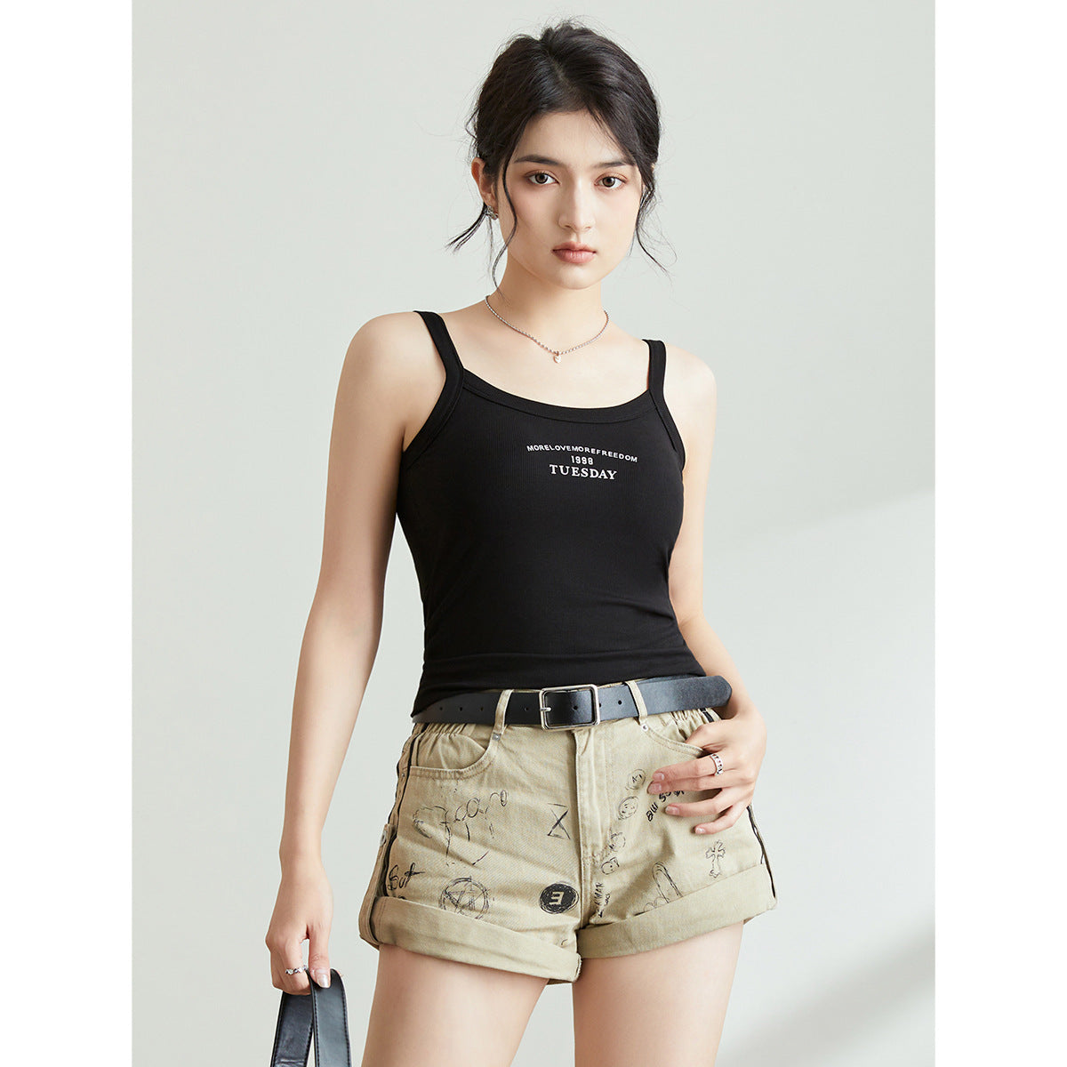 Small Sling Vest For Women Inner Bottoming Top ARZ