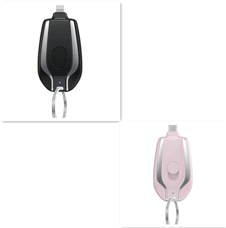 Keyring Charging Bank Wireless Portable 1500 Mah Emergency Power Supply Telescopic Small Mobile Power Supply ARZ