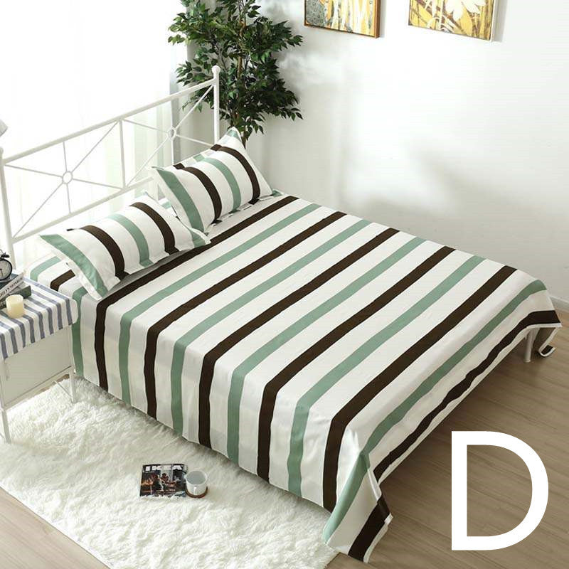 Single Double Bed  Flat Sheet Bedding ARZ