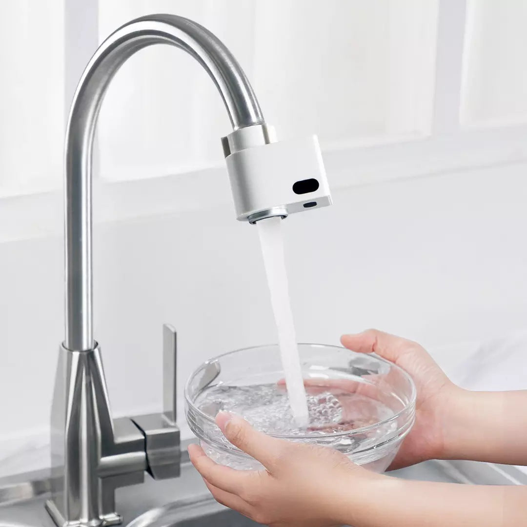 Kitchen Household Bathroom Faucet Valve Splash-proof Induction Water Saving Device ARZ