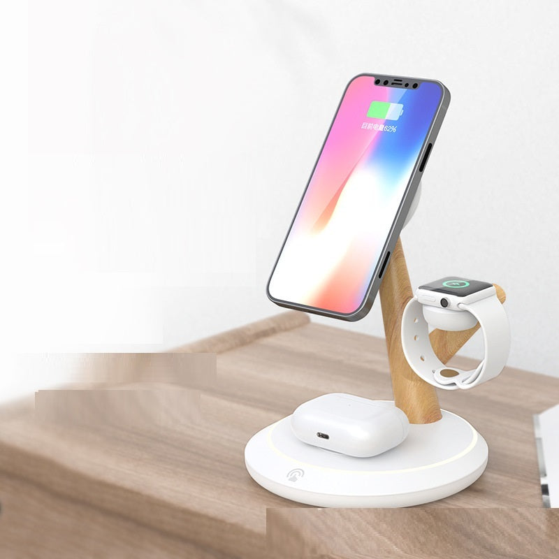 Magnetic Wireless Charger 4 In 1 Stand For Phone Wireless Charging Station For Apple Watch ARZ