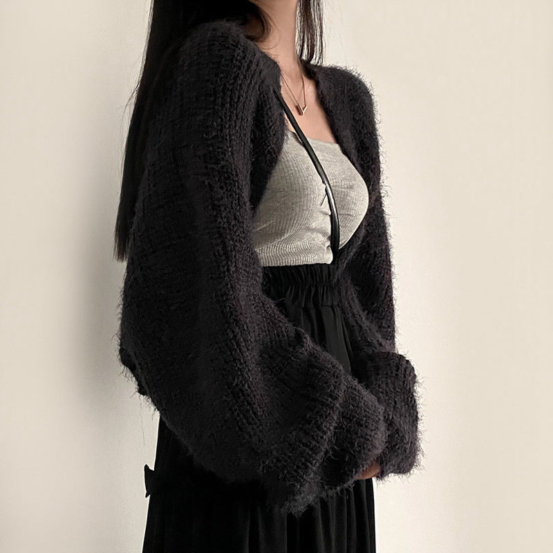 Lazy Fashion Knitted Cardigan For Women ARZ