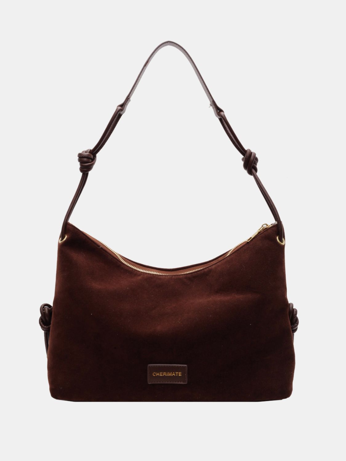 Suede Large Shoulder Bag Trendsi