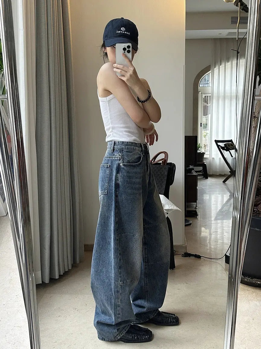 Loose-fitting Wide-leg Slim-fit Women's Casual Pants ARZ