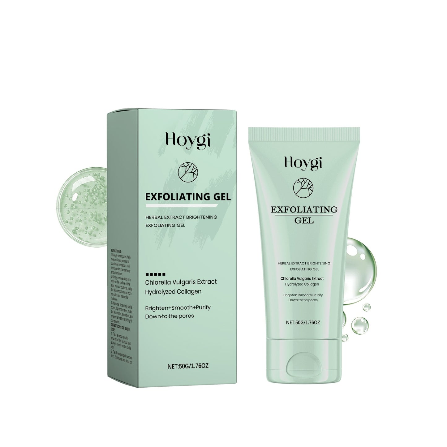 Gentle exfoliating and skin brightening gel ARZ