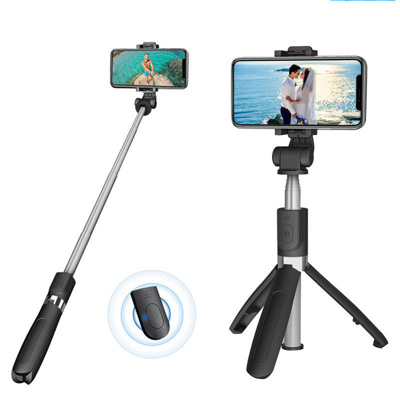 Compatible with Apple, Bluetooth Selfie Stick Mobile Remote Control Tripod ARZ