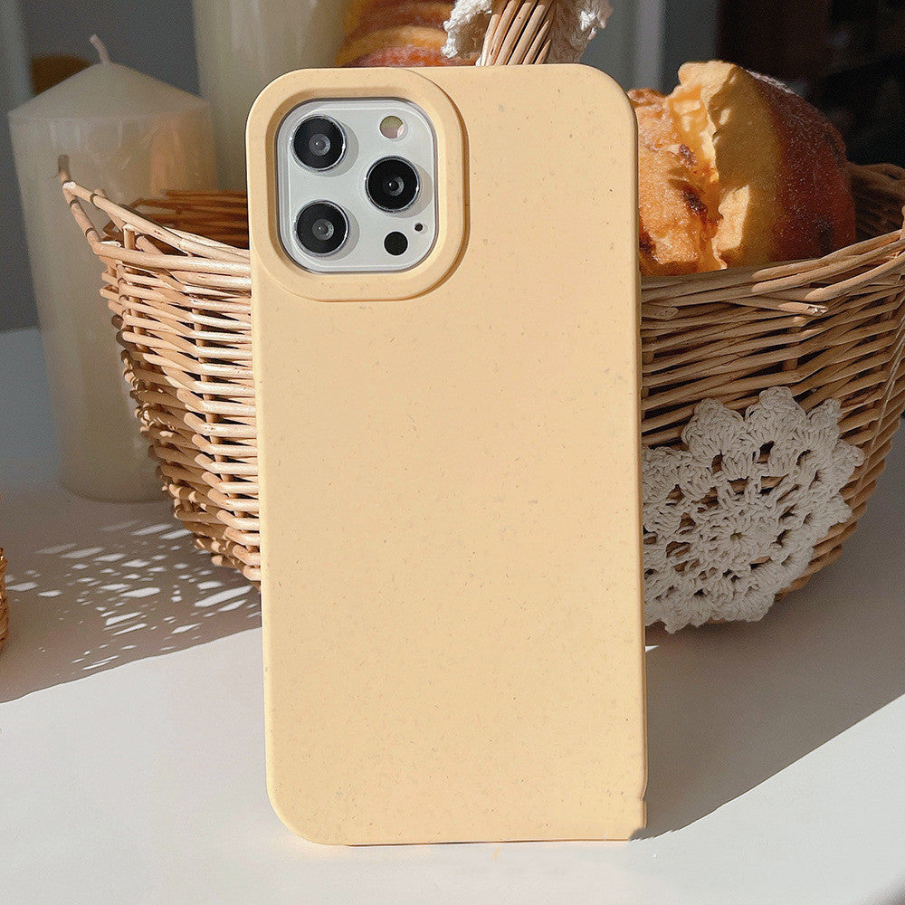 Fully Degradable Phone Case Suitable For Apple IPhone 14 Pro Max Wheat Straw Protective Case ARZ