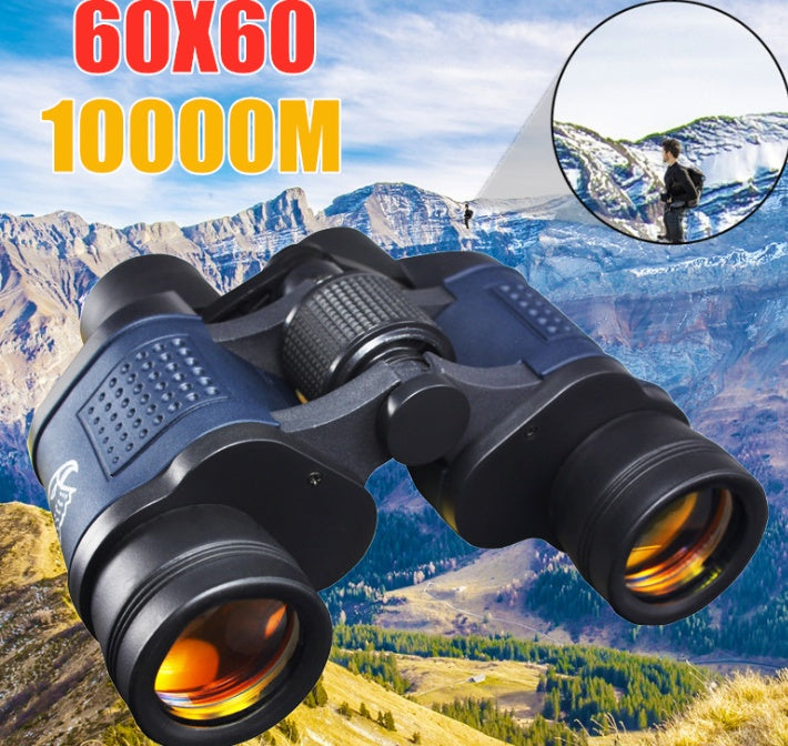 Binoculars 60X60 Powerful Telescope 160000m High Definition For Camping Hiking Full Optical Glass Low Light Night Vision ARZ