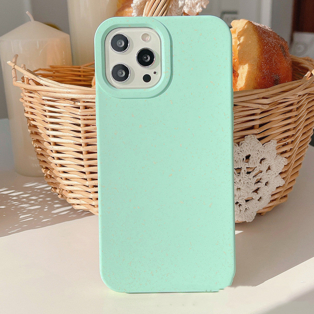 Fully Degradable Phone Case Suitable For Apple IPhone 14 Pro Max Wheat Straw Protective Case ARZ