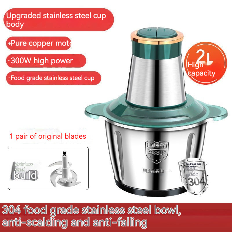 Multi-functional Household Meat Grinder Large Capacity Stainless Steel Electric ARZ