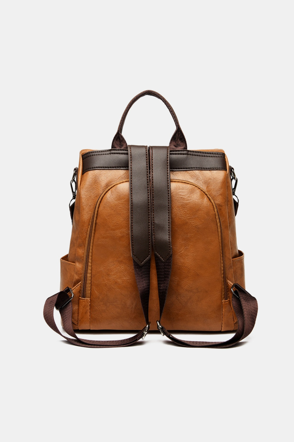 PU Leather Large Backpack Bag Trendsi