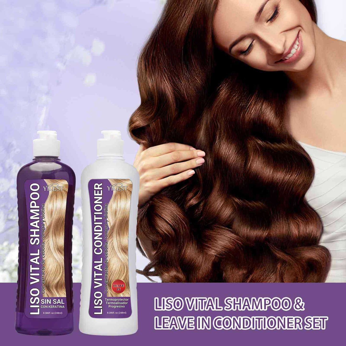 Purple Onion Smoothing Vitality Shampoo Suit ARZ