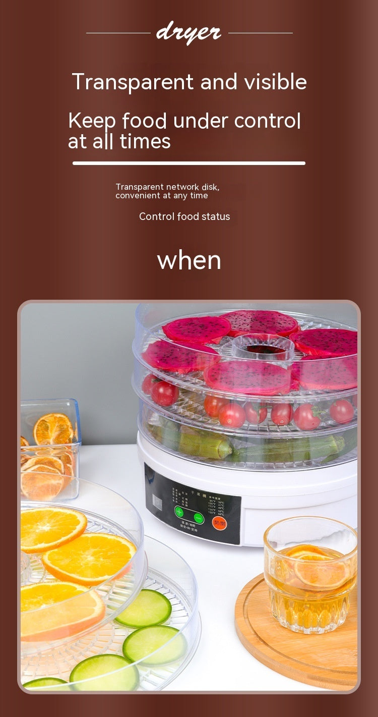 Household Fruit Dehydrator Food Small Foodstuff Dryer ARZ